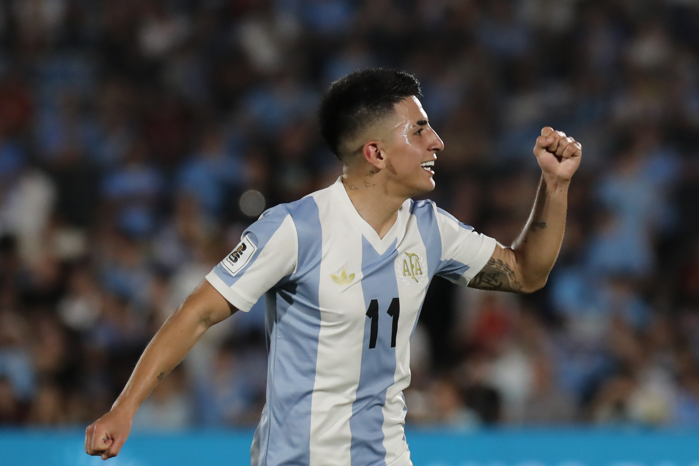 Con un gol de antología, Thiago Almada le dio la victoria a la Selección Argentina.