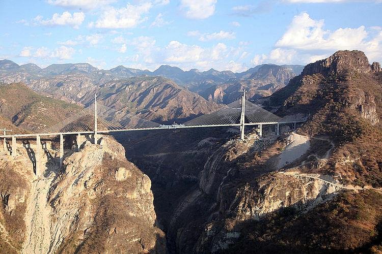 Puente El Baluarte. HighestBridges.com