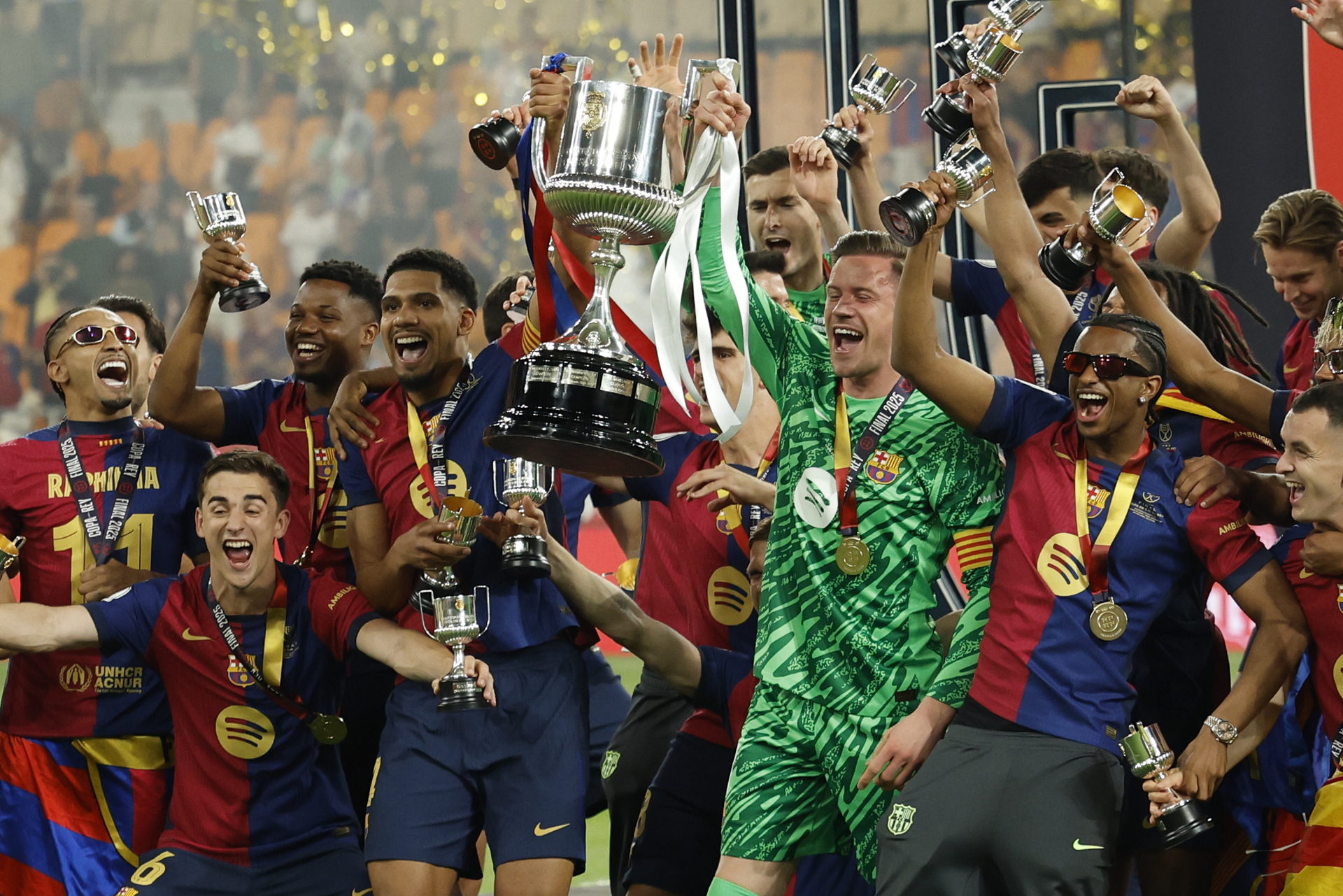 Con solo una derrota en el 2025, el Blaugrana llega en un momento impecable, y  como uno de los favoritos a levantar la Orejona.