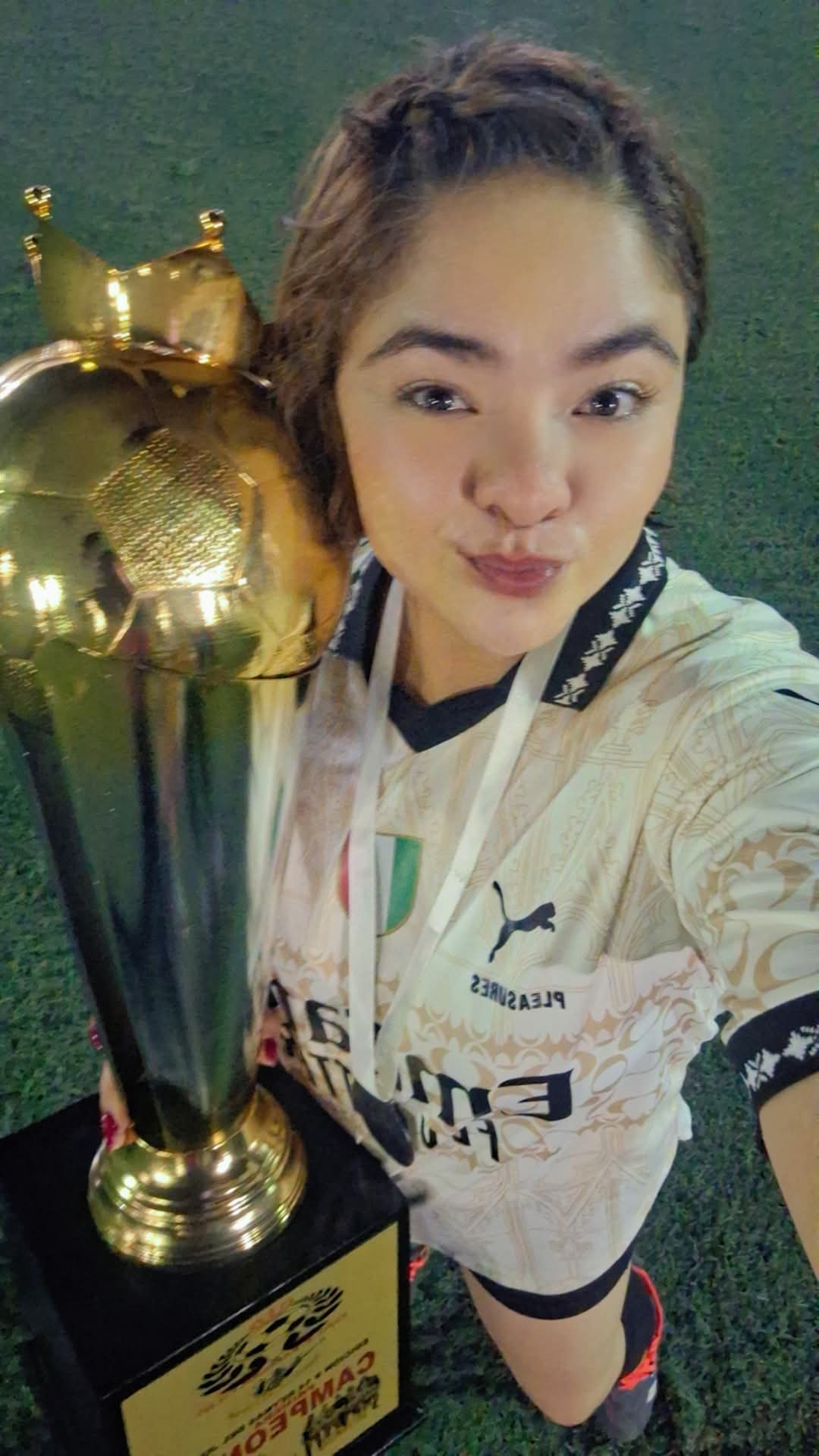 Yuli Hernández, goleadora.