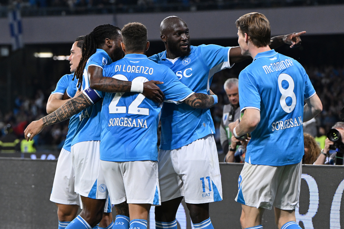 Romelu Lukaku y Scott McTominay son, actualmente, los líderes del actual Napoli campeón.