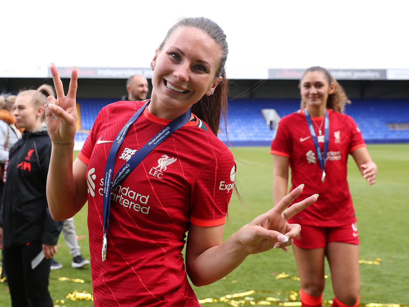 La jugadora inglesa fue pieza clave para el ascenso del Liverpool a la primera división.