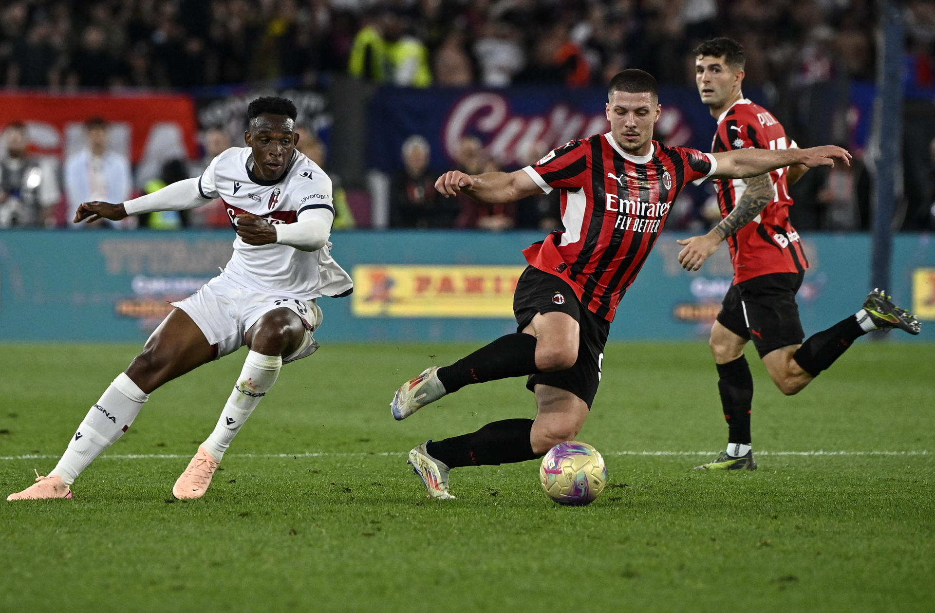 Aunque tuvo un paso irregular en la Serie A, Luka  Jović estaría en la mira de la Máquina Celeste.