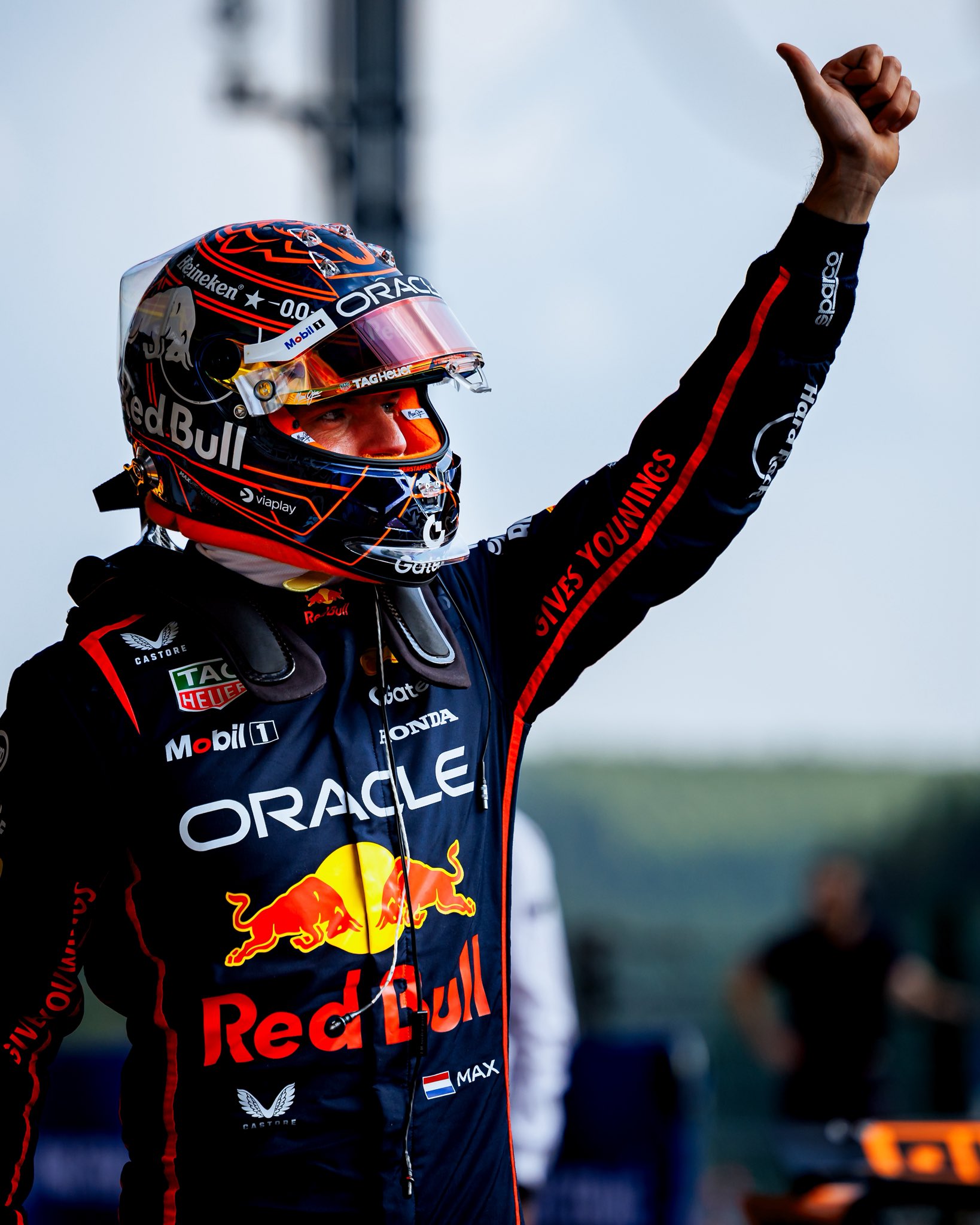 Pese a los cuestionamientos internos en Red Bull, Verstappen demostró la calidad a la que siempre ha acostumbrado al público.