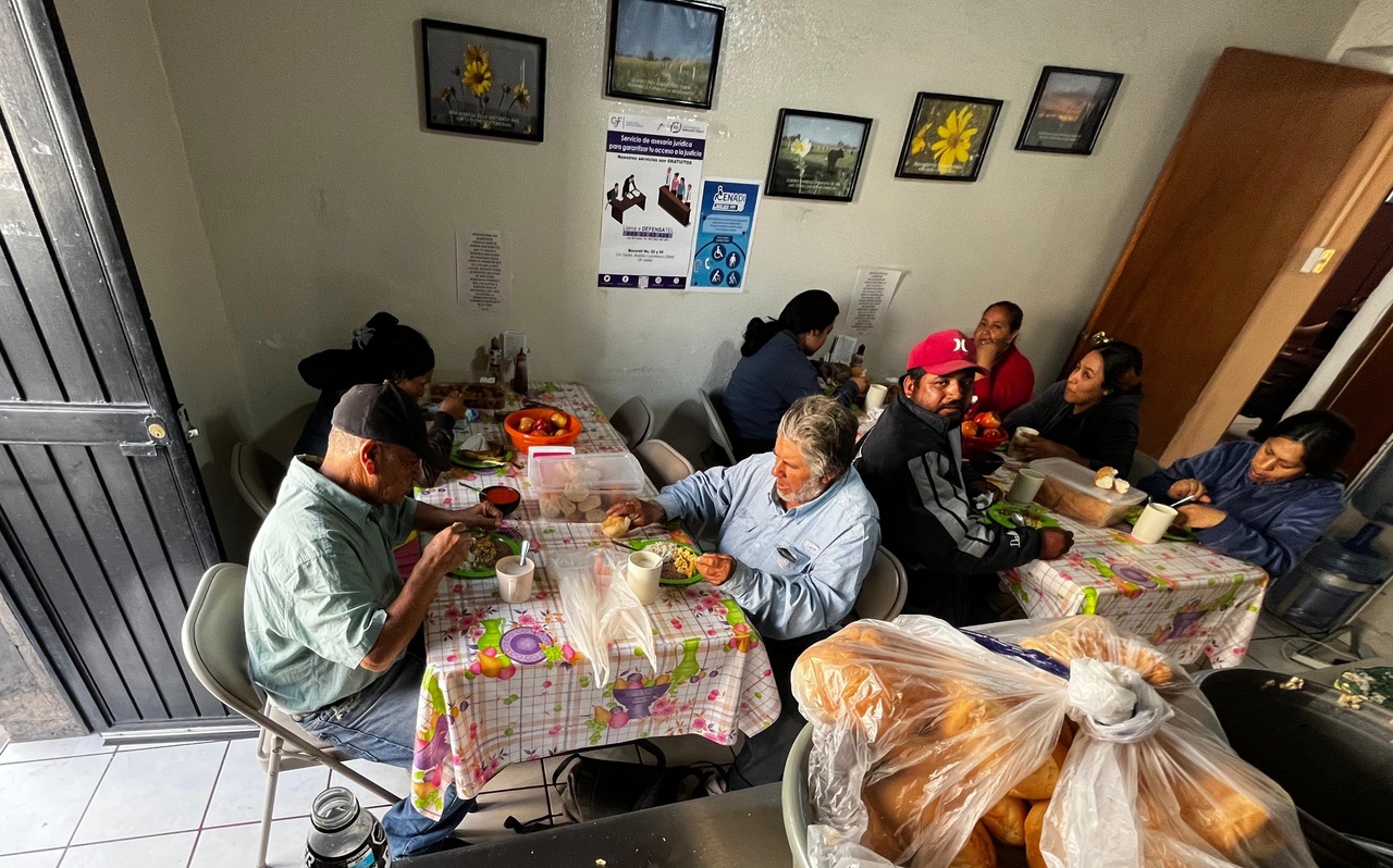 En el comedor 'Pan de CASA' brindan desayuno y comida a pacientes y familiares de pacientes de los hospitales Materno-Imfantil y Cancerología.