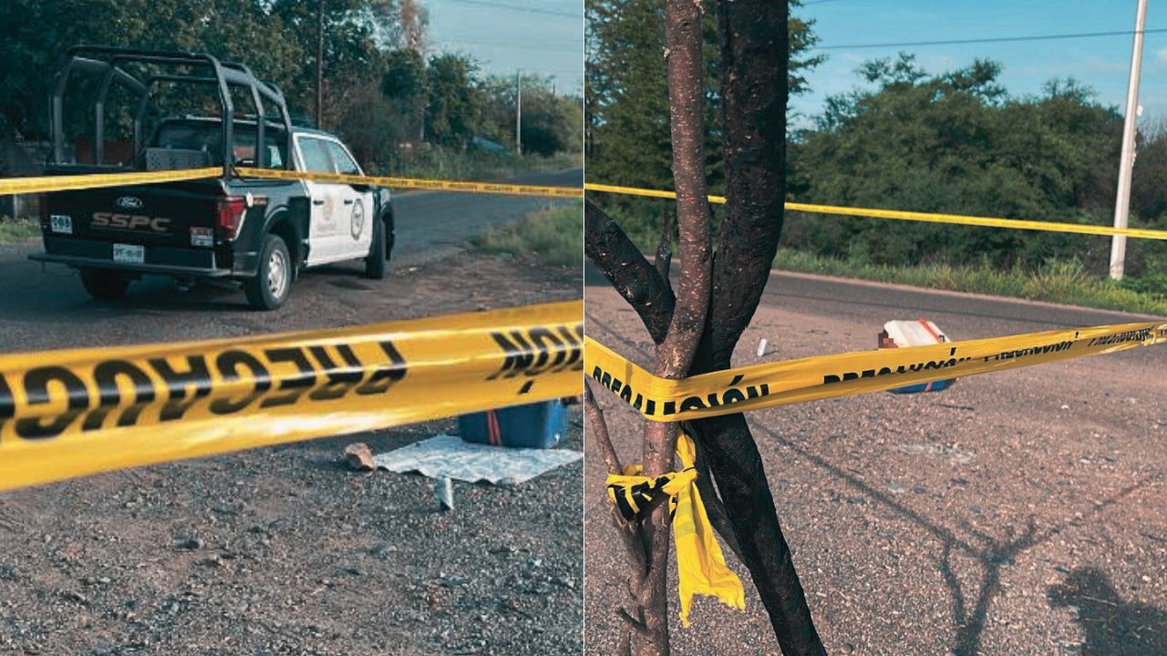 Localizan hielera con restos humanos en Culiacán