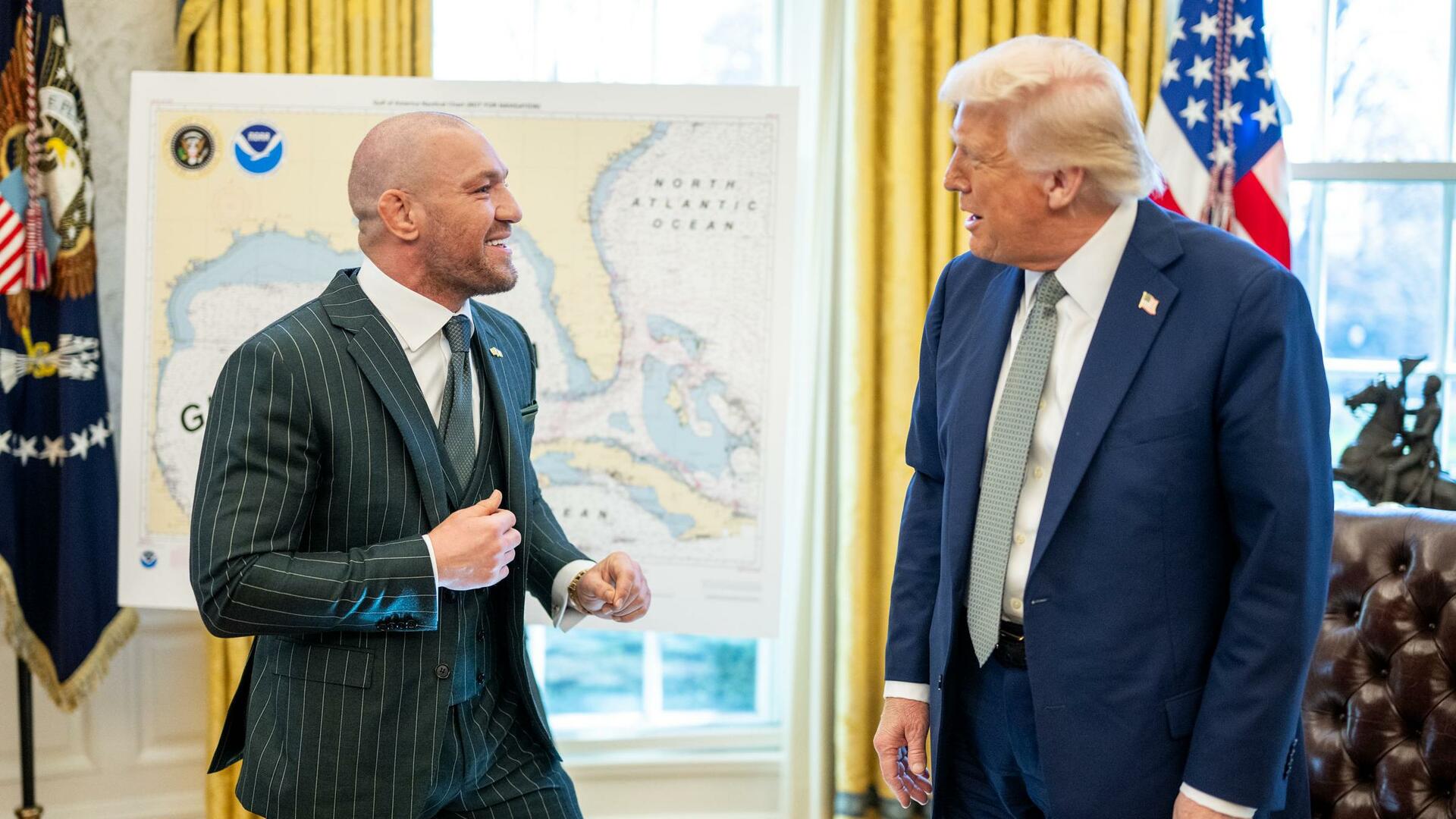 Aparentemente, McGregor colgará los guantes tras su exhibición en la Casa Blanca, para después concentrarse en su carrera política.
