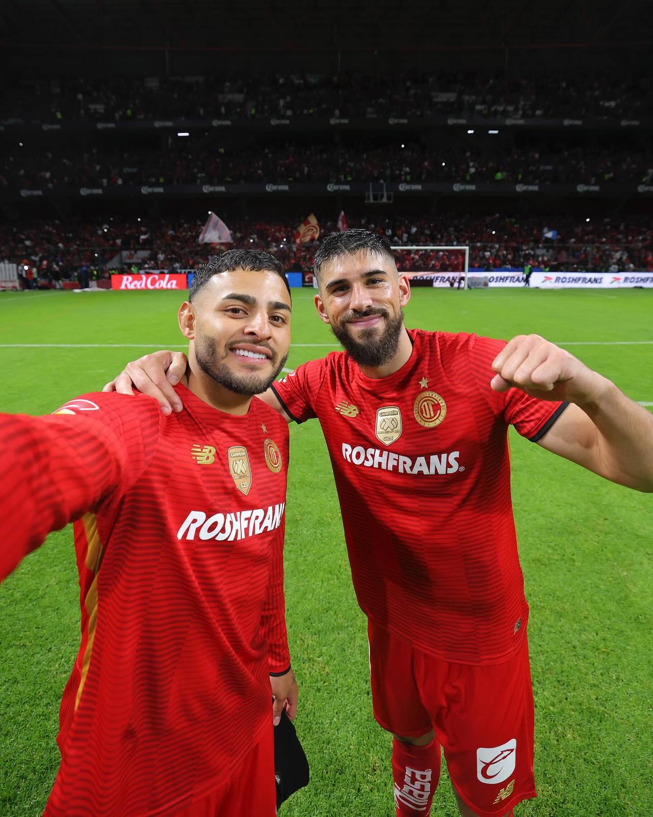 Felicidad. El Toluca está feliz con los resultados obtenidos en los últios cinco juegos.