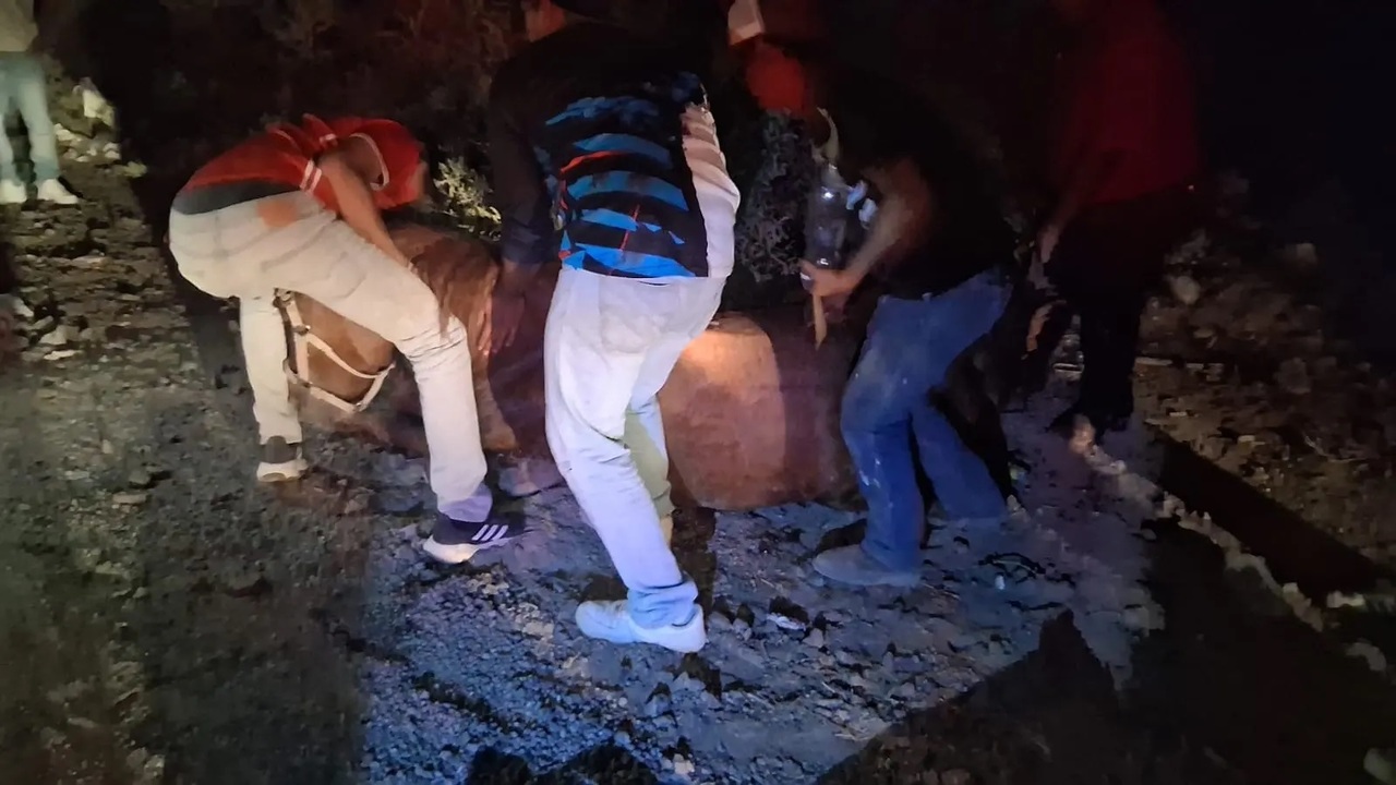 Accidente. Menores de 15 y 14 años que viajaban en una moto se impactaron contra un caballo en Gómez Palacio; fueron hospitalizados.
