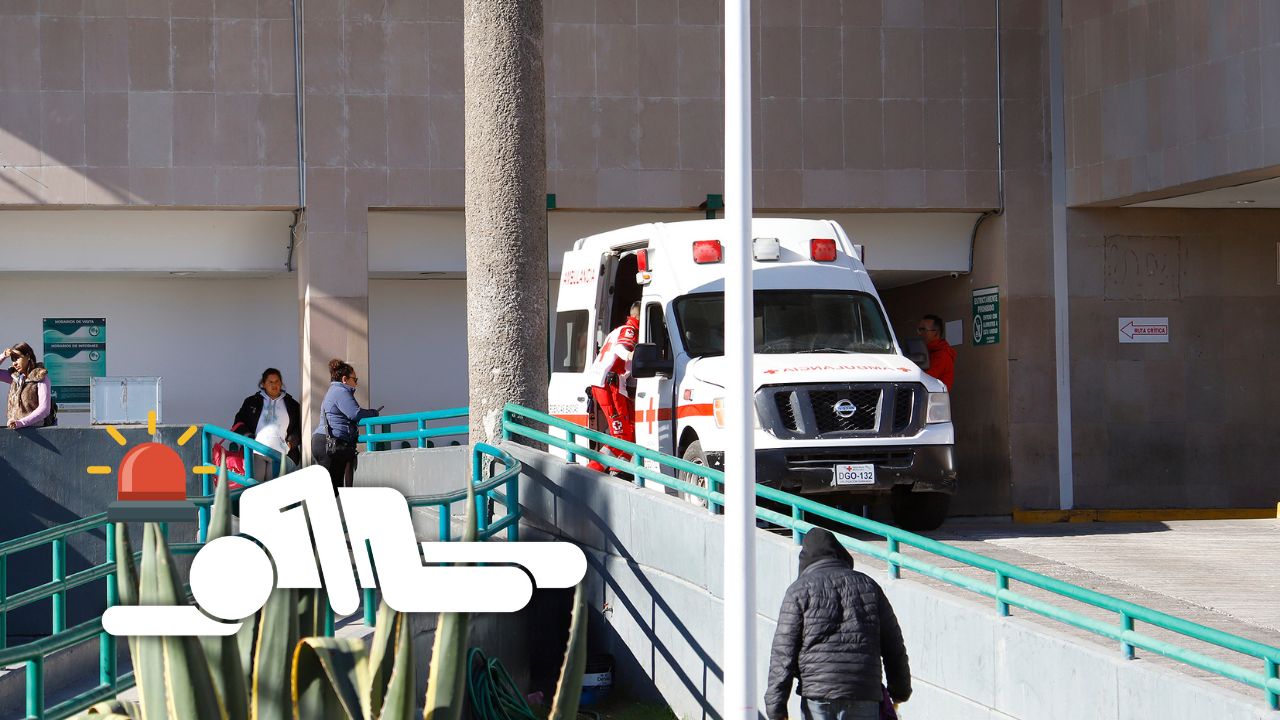Joven de 19 años resulta lesionada tras ser atropellada en Durango; conductor huyó