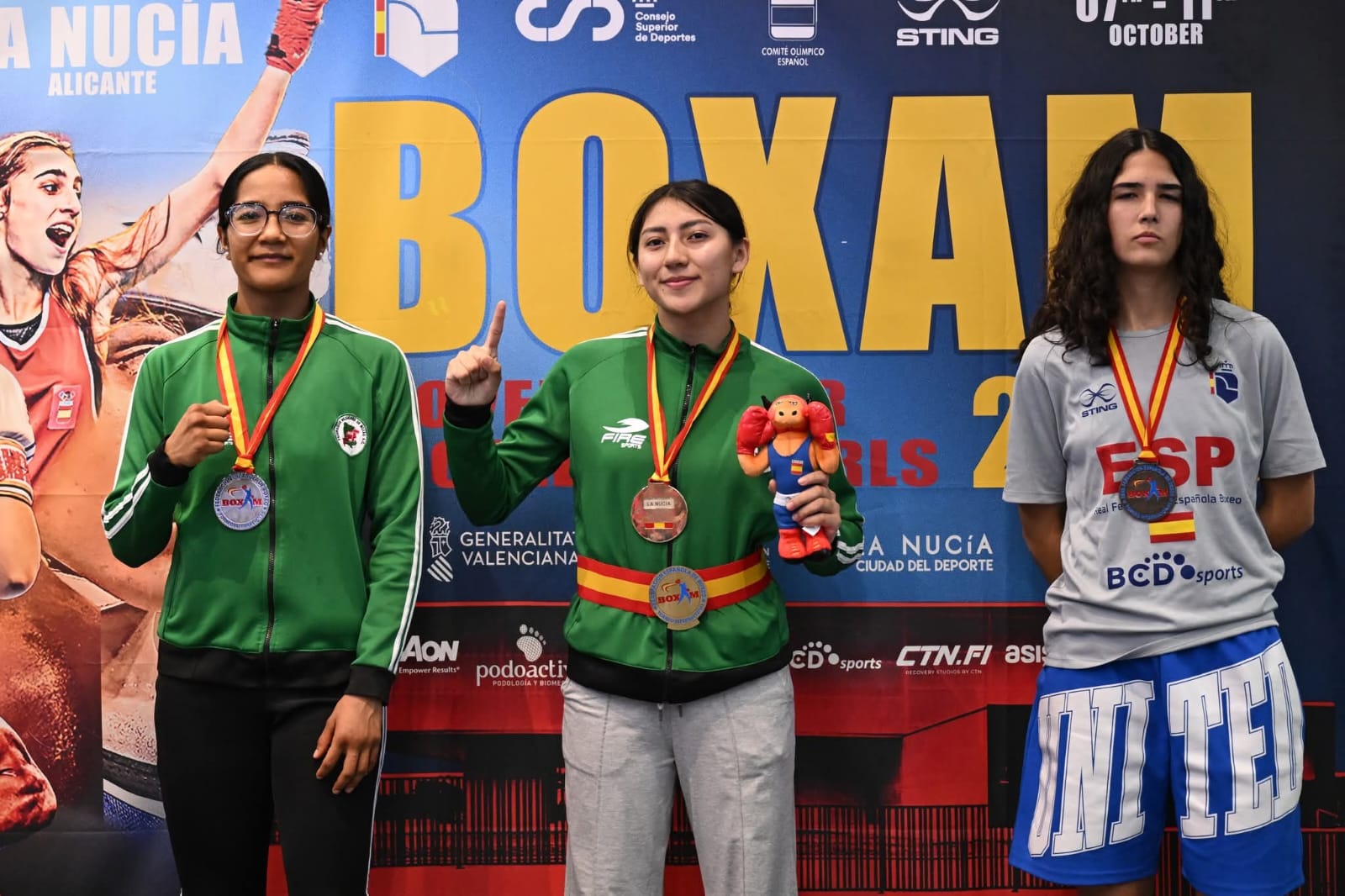 María Fernanda Vázquez Tremillo fue una de las atletas duranguenses que consiguió medalla.