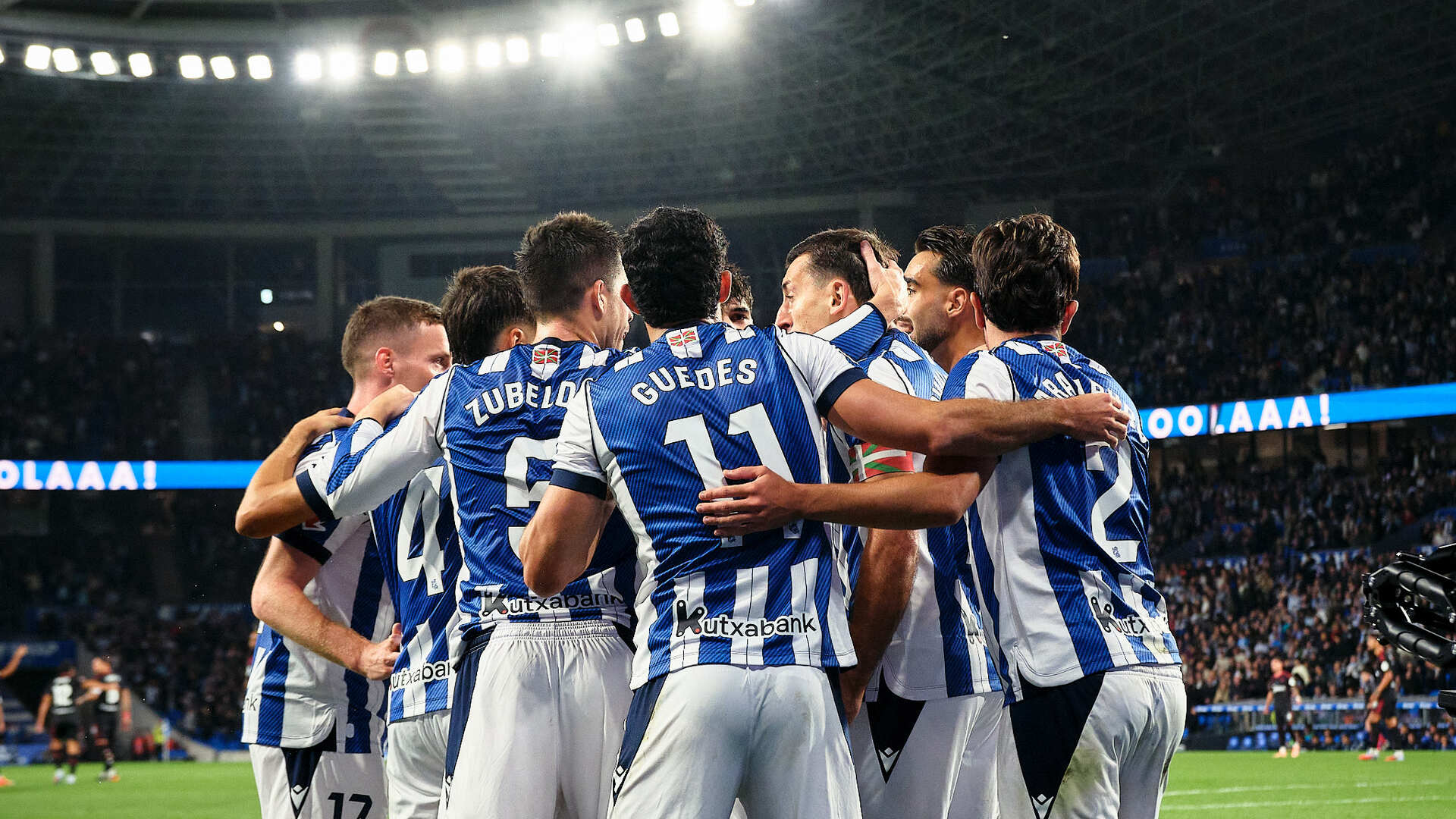 Pese a los esfuerzos de los dirigidos por Almeyda, la Real Sociedad se mantuvo con temple y convicción en todo momento.