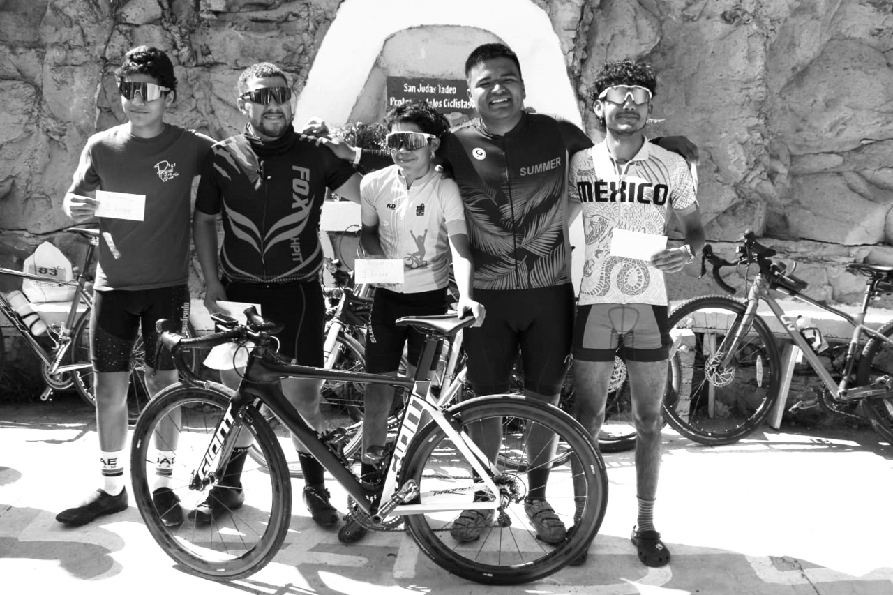 Competencia. Concurrida y competida estuvo la novena edición de la Ciclista a San Judas Tadeo de 74 kilómetros.