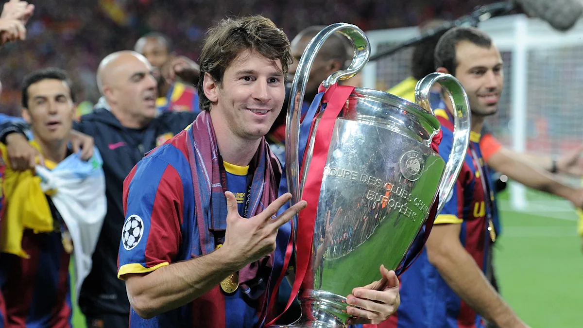 Messi logró ser elemento clave en cuatro de las cinco Copas de Europa que tiene el conjunto Blaugrana entre sus vitrinas.