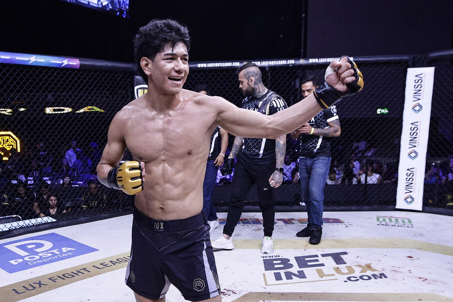 Fernández llega bajo el manto de uno de los duranguenses más destacados en las MMA; el internacional Sergio ‘Drako’ Cossio.