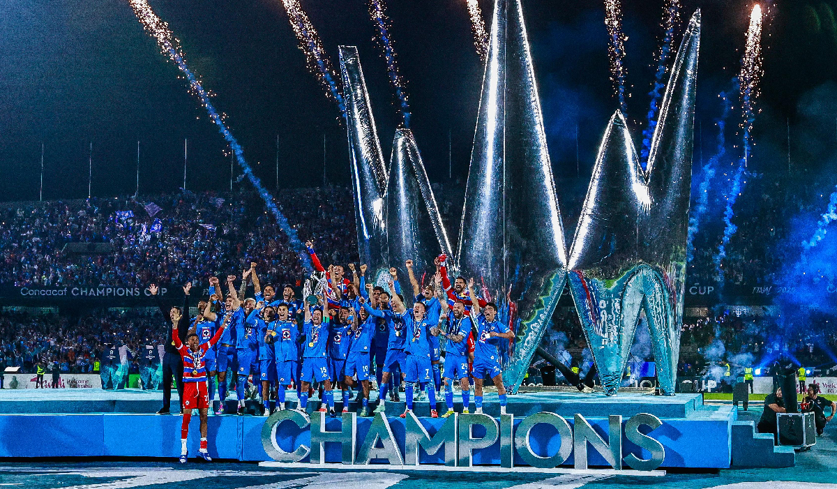 Cruz Azul consiguió su boleto a la justa continental tras conquistar la Copa de Campeones de la Concacaf.
