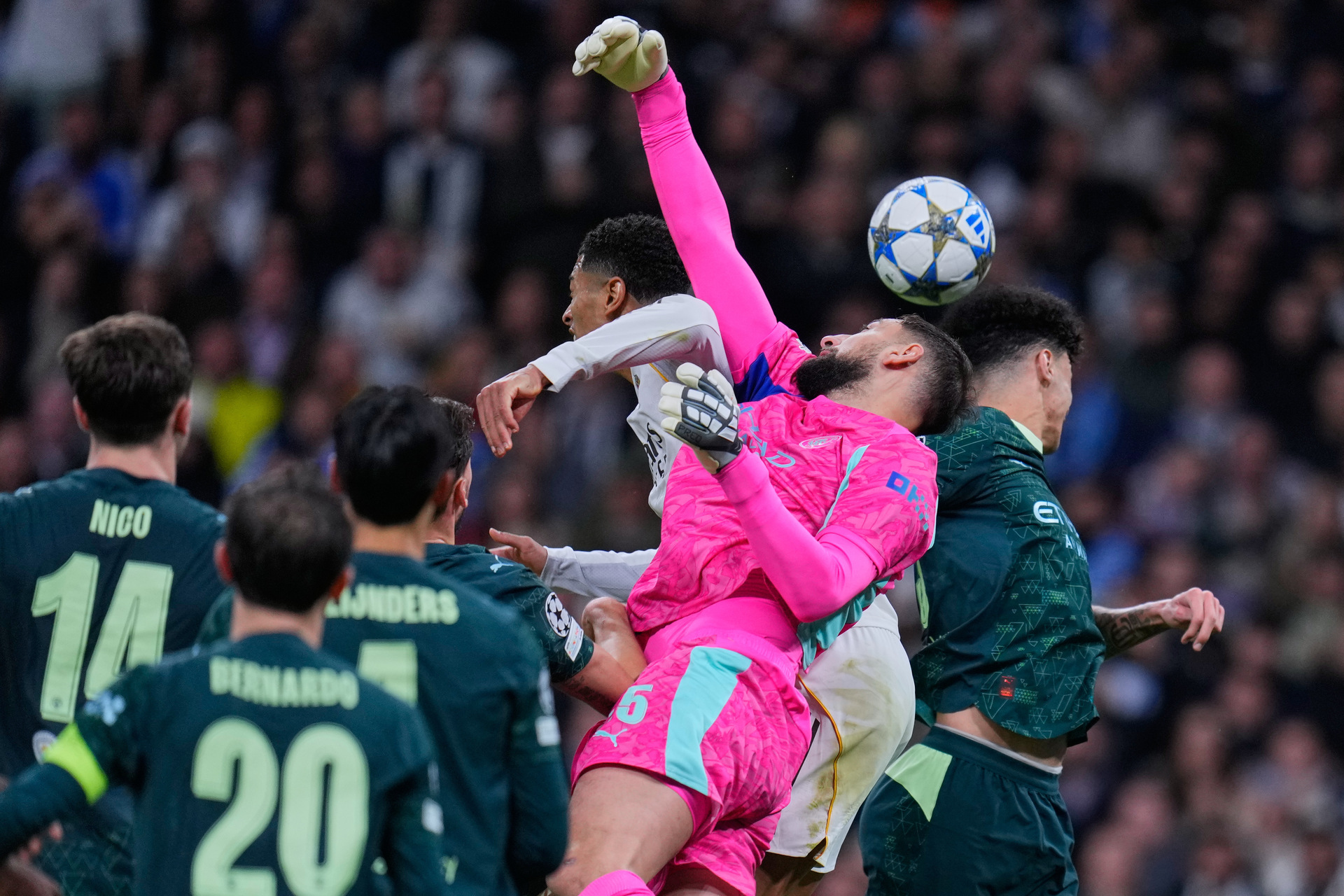 Un intratable Gianluigi Donnarumma se encargó de neutralizar por completo a la delantera merengue.