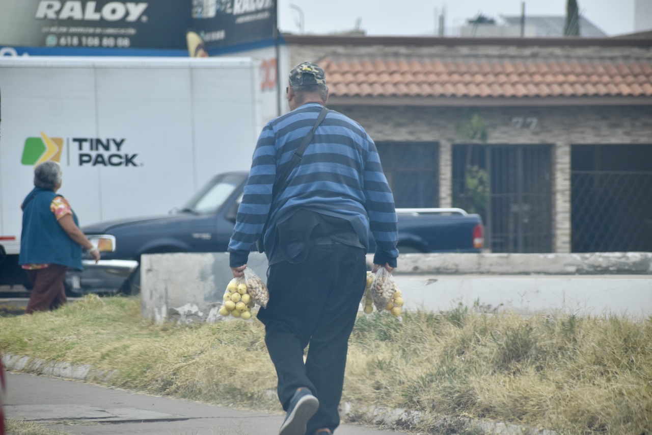 Ambulantes
Se puede apreciar como hay personas vendiendo frutas para platillos y bebidas de temporada.
