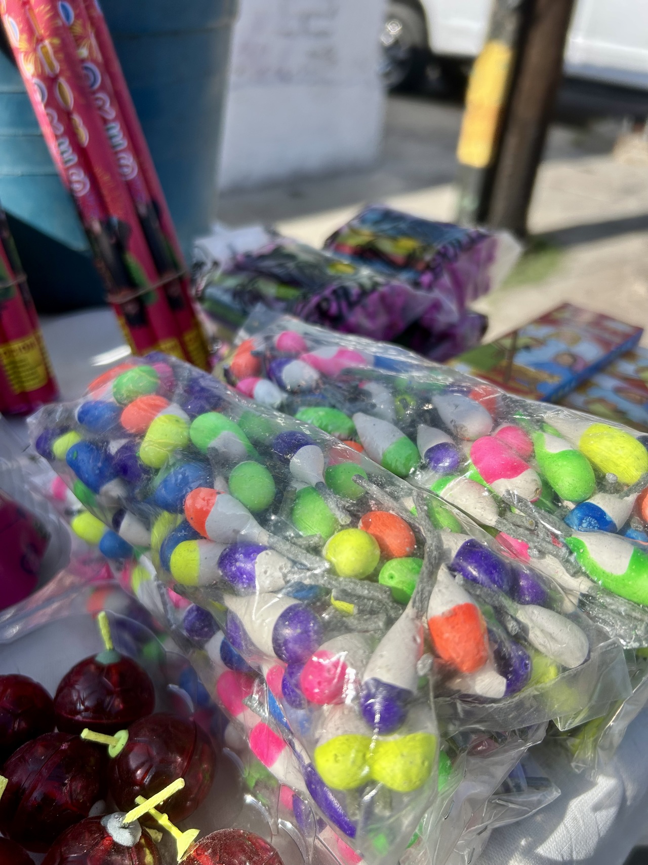 'Cebollitas'. Estas mismas se consideran de las más 'sencillas' de manejar debido a que solo emiten chispas.