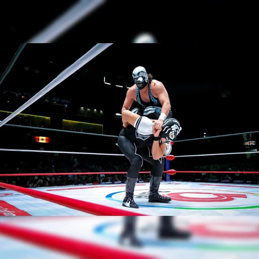 Con un legado duranguense que lo respalda, Hijo de Stuka Jr. busca brillar ahora bajo la mirada exigente de los grandes del puroresu.