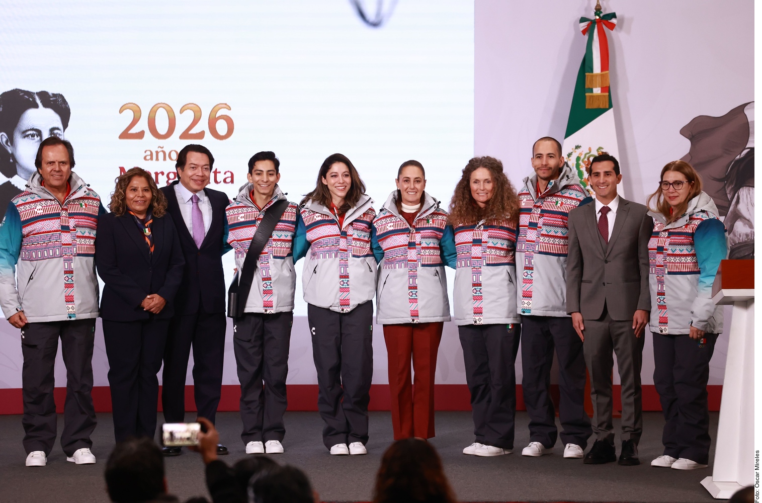 La delegación azteca llega con una mezcla de disciplina y talento, reconocida oficialmente por la presidenta de México, Claudia Sheinbaum.