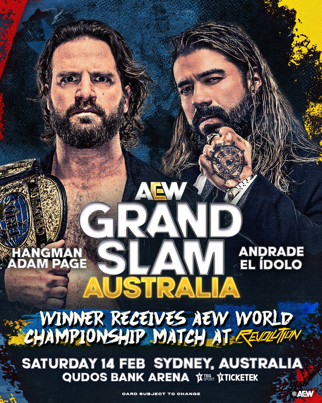 Con su victoria, el siguiente reto de Andrade será derrotar a Adam Page para convertirse en retador al título que posee MJF.