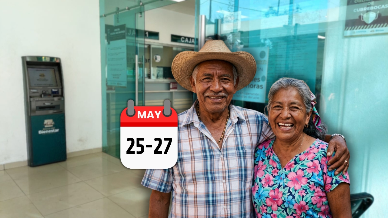 Pensión Bienestar para Adultos Mayores: letras que cobran del lunes 25 al miércoles 27 de mayo