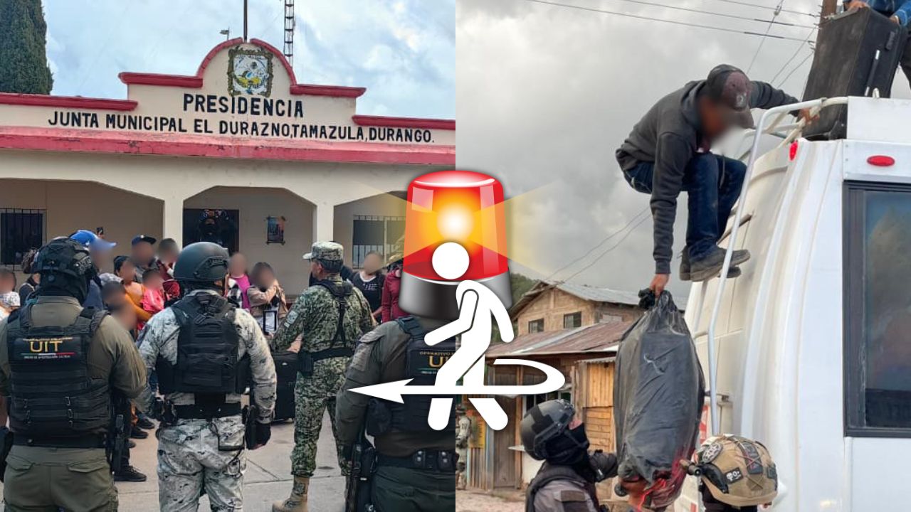 Regresan a El Durazno familias que habían sido desplazadas por violencia en esa región