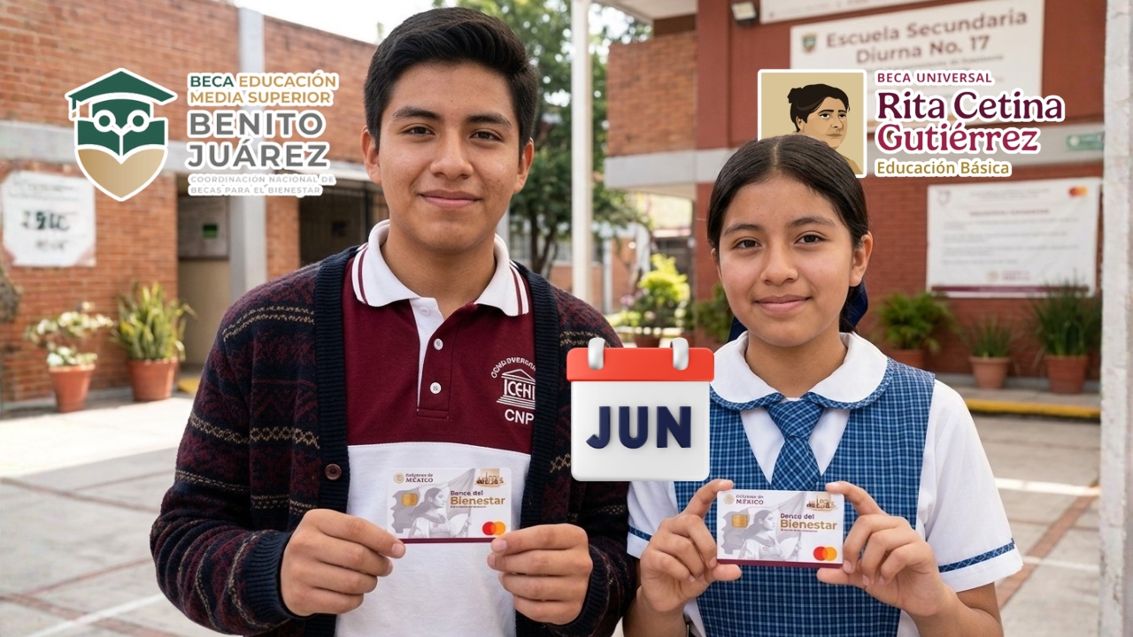 Beca Rita Cetina y Benito Juárez: calendario tentativo de pagos para junio de 2026