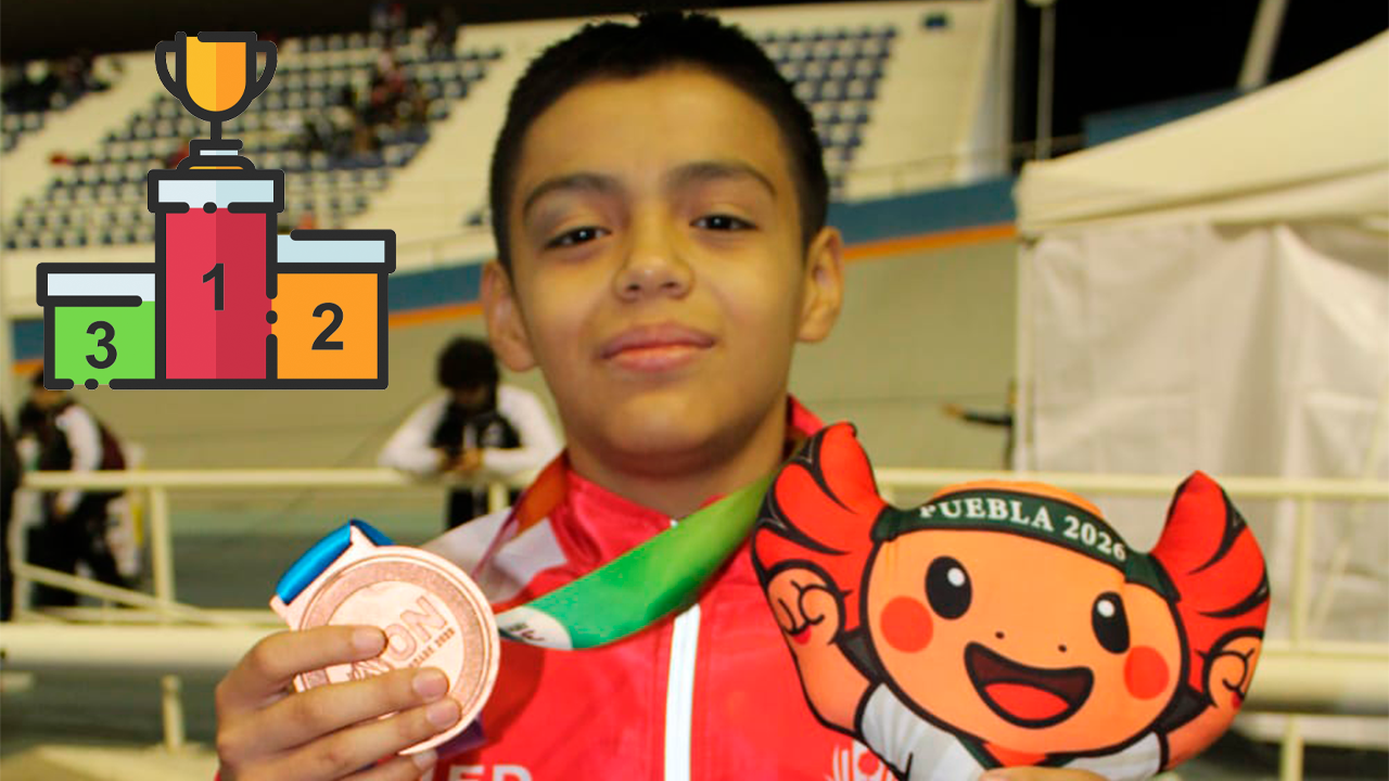 Duranguense Nicolás Herrera Bretado logra bronce en grecorromano de la Olimpiada Nacional