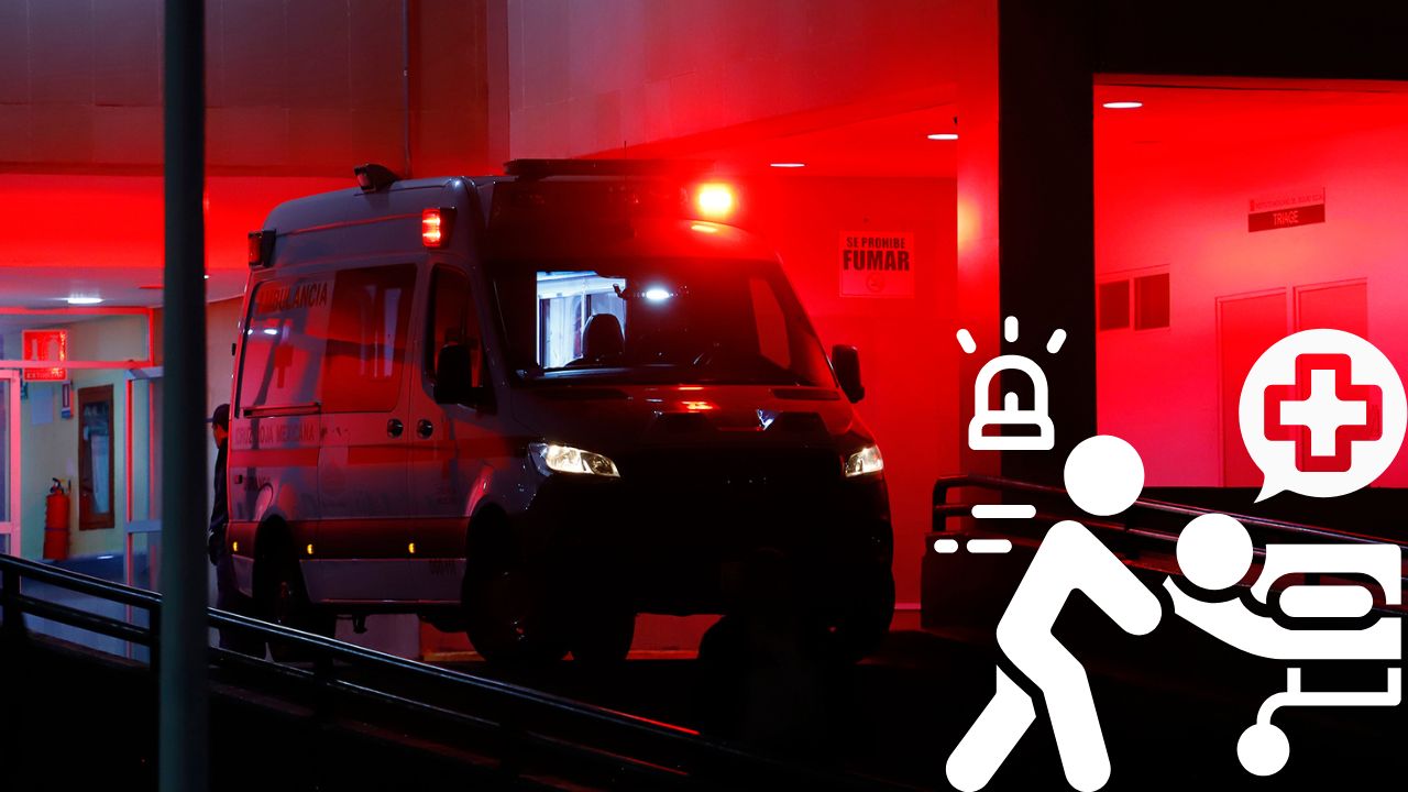 Motociclista resulta gravemente herido tras sufrir accidente; fue trasladado al IMSS de Durango