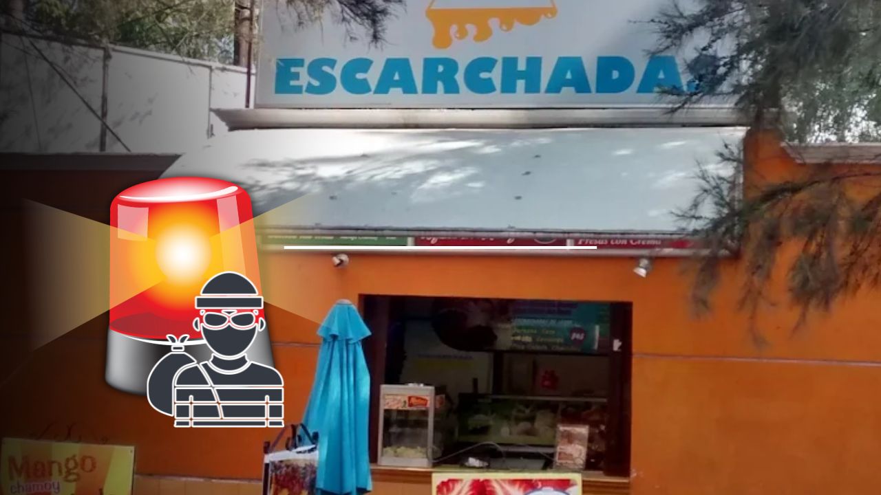 Roban famoso negocio de escarchadas en Los Remedios; se llevan más de 30 mil pesos y equipo