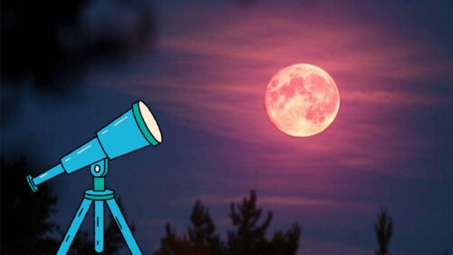 Luna Rosa 2025: ¿Cuándo y a qué hora?, estas son algunas recomendaciones para observarla