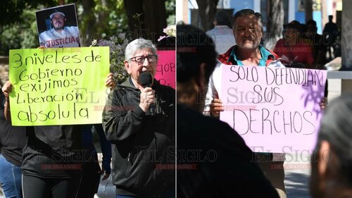 'No son delincuentes': familias de detenidos en ejido Dinamita se manifiestan y exigen su liberación