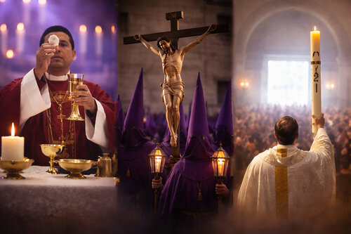 Semana Santa 2026: Diferencias entre Jueves Santo, Viernes Santo y Domingo de Resurrección